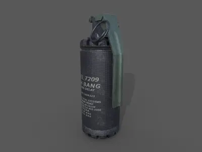 grenades model 7290 Low-poly 3D model