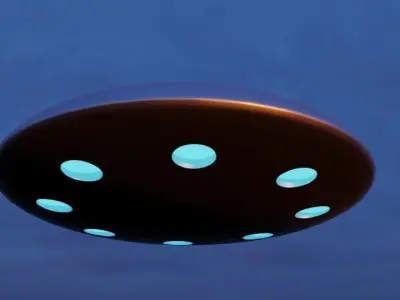 Saucer Concept 5 Free 3D model