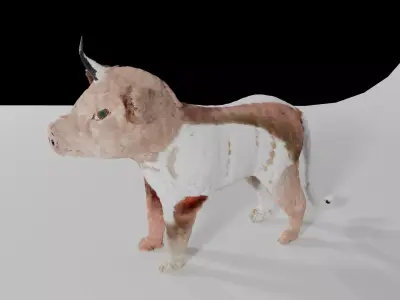 dumara 3d Low-poly 3D model