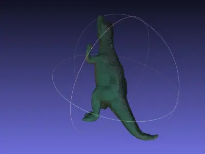 Tyrannosaurus rex toy Low-poly 3D model