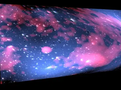 Shapley Supercluster 3D model