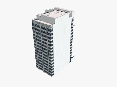 179 North Quay Low-poly 3D model