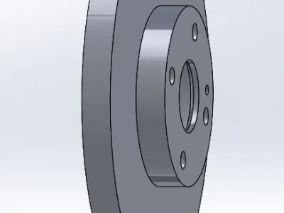 2016-2021 ND MX5 Miata front brake rotor 3D model