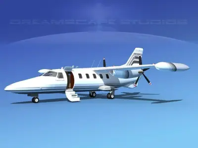 Dreamscape AF-46 Turbo Star Executive V06 3D model