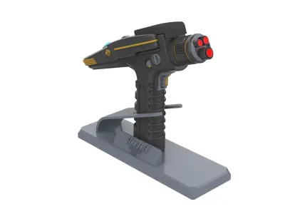 Discovery Phaser - Star Trek - STL CAD bundle - Commercial Use 3D print model
