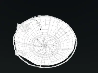 UFO saucer 3D model