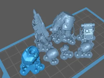 Black Knights - Crusader Squad 3D print model