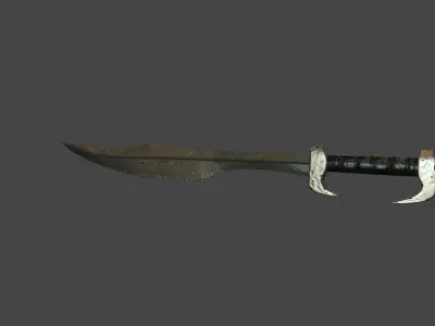 Spartan Sword Low-poly 3D model