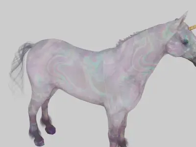 unicorn Free 3D model