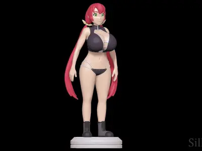 kuromaru manpuku - Kandagawa Jet Girls 3D print model