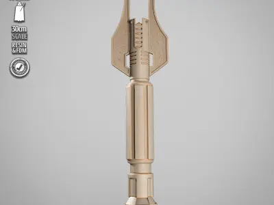 STAR WARS Darth Sion Ligthsaber 3D print model