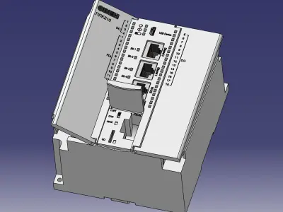Siemens PLC200 model 3D model