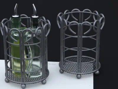 NORDSK METIF SALAD DRESSING BOTTLE 2021 3D model