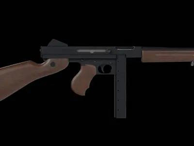 Thompson M1A1 3D model