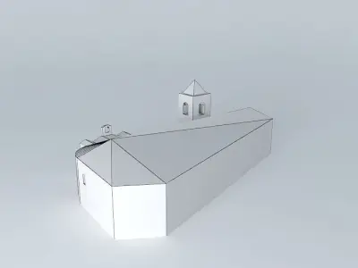 Church Caceres Free 3D model