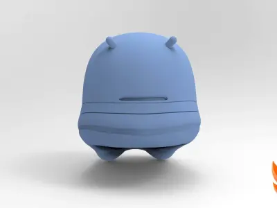 Snow trooper helmet from starwars 3D model