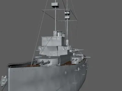 hms agamemnon 3D model