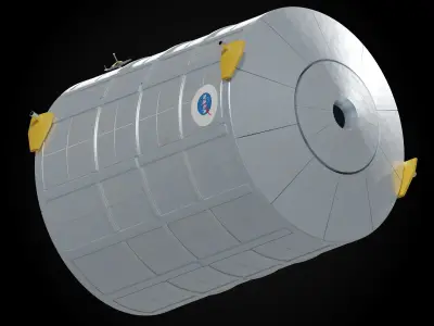 Multi-Purpose Logistics Module 3D model