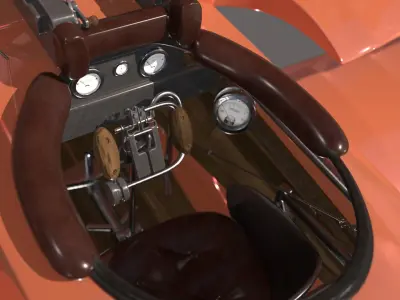 Red Baron Triplane 3D model