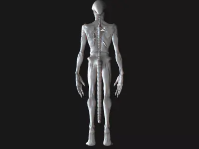 Neomorph High Detail Sci-Fi Horror 3D Print Model 3D print model