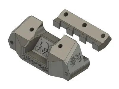 Traxxas Stampede Strong Bulkhead 3D print model