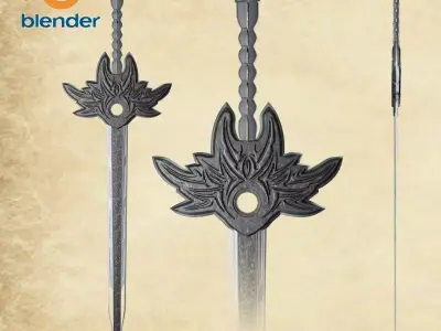 Sword 3D model
