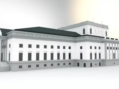 Opera house Unter den Linden - Berlin Germany 3D model