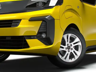 Opel Vivaro Electric Van L1 2024 3D model