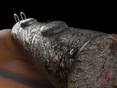 Fuel Tank Exploded 3D model