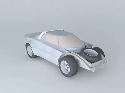modified lancia stratos Free 3D model