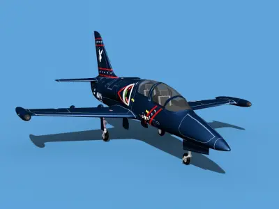 Aero Vodochody L-39C Albatross V12 3D model