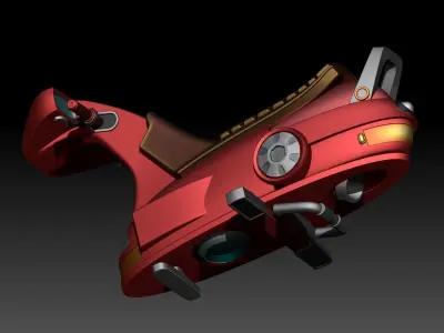 sh effect Figuarts bike for Bulma 67 3D print model