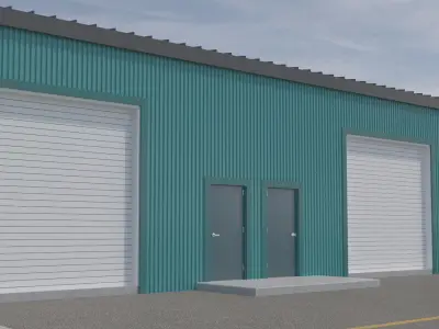 Commercial-002 Warehouse 3D model