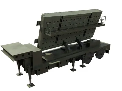 GreenPine radar 3D model