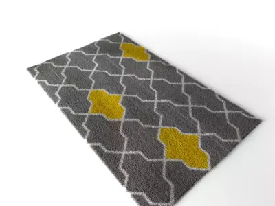 Rugs Colletion - Yellow Free 3D model