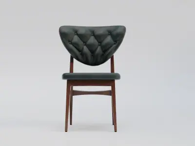 Lotus Chair Free low-poly 3D model