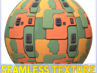 SciFi Seamless Texture Texture 80