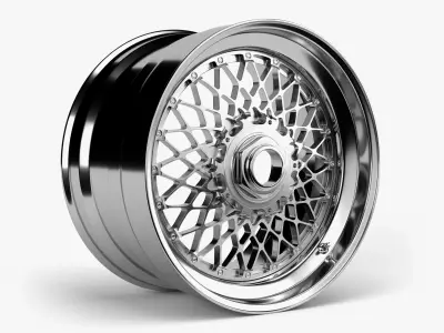 BBS E55 Wheel 3D model