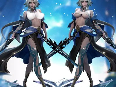 Feixiao from Honkai Star Rail Commercial Package 3D print model