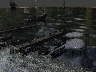 The Lost Ship Free 3D model