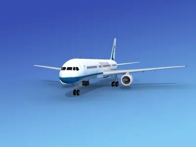 Boeing 757-200 United States Gov 3D model