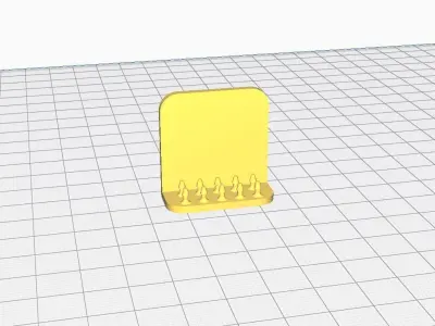 Fly screen holder 3D print model