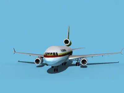 McDonnell Douglas MD-11 Continental 1 3D model