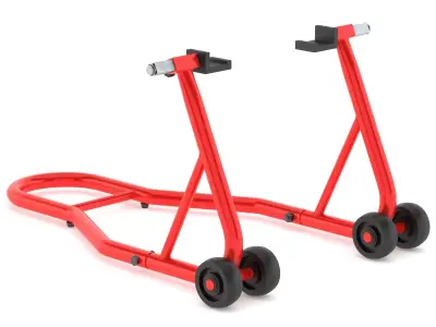 Garage Bike Motorcycle Paddock Stand 3D model