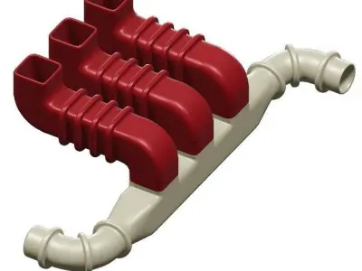 Air Duct Toy 3D model