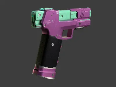 Cyberpunk 2077 - MILITECH M-76E OMAHA 3D model