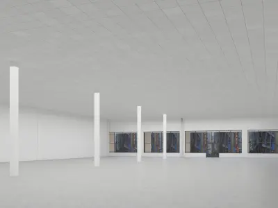 Retail-036 Retail Mall Building 3D model