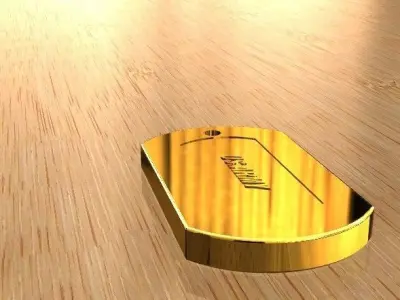 US ARMY dog tag 3D print model