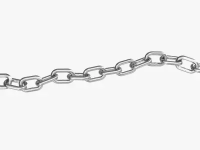 Chain Low-poly 3D model