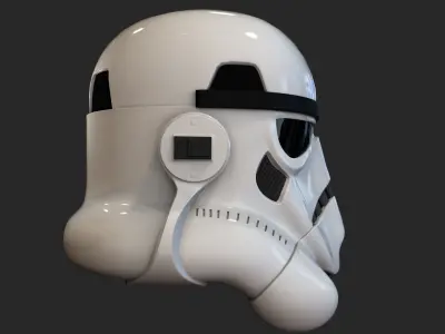 Star Wars  Stormtrooper Helmet  3D model
